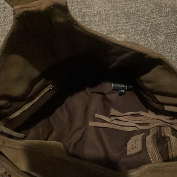 NWOT VINTAGE beautiful camel satchel, hobo bag large - Picture 4 of 7